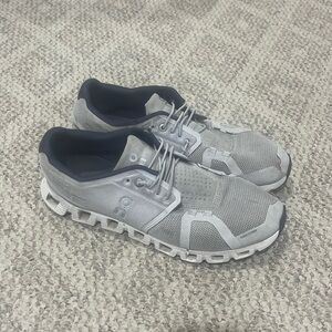 On Men's Cloud 5 Glacier/White 9 M